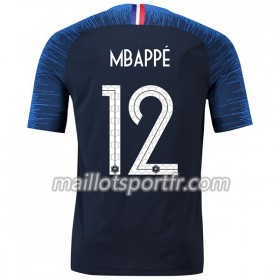 Maillot de Foot France Mbappe 12 Domicile Coupe du monde 2018